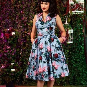 Pinup Girl Clothing Floral Edie